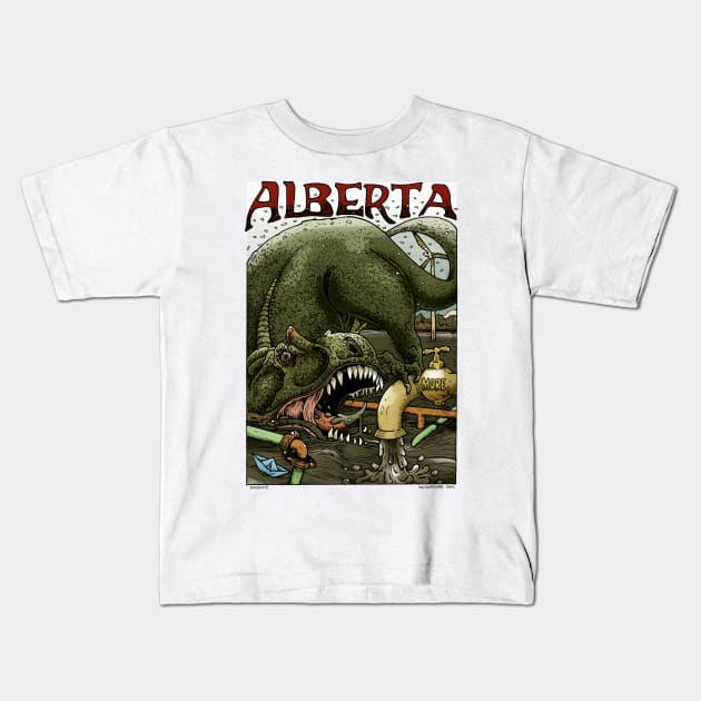 Tourism Alberta! Kids T-Shirt by Froobius